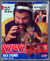 Rick Steiner (Gray Suit) from WCW - Series 1 - Released in US manufactured by Galoob [Front]