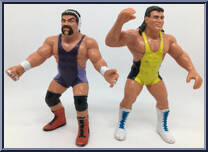 Rick Steiner & Scott Steiner from WCW - Tag Teams - Released in US manufactured by Galoob [Loose]