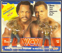 Ron Simmons & Butch Reed from WCW - Tag Teams - Released in US manufactured by Galoob [Front]