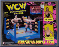 Wrestling Ring / Cage / 2 Figures from WCW - Box Sets manufactured by Original San Francisco Toymakers [Front]