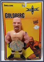 Goldberg from WCW - Candy Dispensers manufactured by Shelcore [Front]