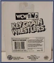 Kevin Nash from WCW - Key Chain Wrestlers manufactured by Toy Biz [Back]