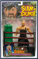 Saturn from WCW - Slam 'N Crunch manufactured by Toy Biz [Front]