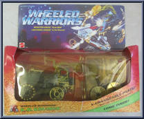 K.O. Kruiser from Wheeled Warriors - Monster Minds manufactured by Mattel [Front]