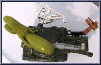 Terror Tank from Wheeled Warriors - Monster Minds manufactured by Mattel [Loose]