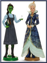 Elphaba / Madame Morrible from Wicked - Dolls - 2-Packs manufactured by Mattel [Loose]