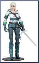 Ciri (Elder Blood) from Witcher - Basic Series manufactured by McFarlane [Loose]