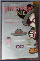 Hipster Minni from WonderGround Gallery - Vinylmation manufactured by Disney [Back]