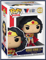 Wonder Woman (Classic with Cape) from Wonder Woman - WW80 Pop! manufactured by Funko [Front]