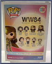 Wonder Woman (Golden Armor) from Wonder Woman - WW84 Pop! manufactured by Funko [Back]