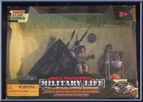 Military Life (Tent / 2 Soldiers) Action Figure