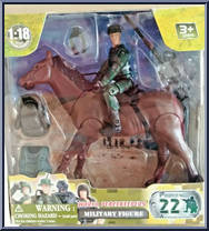 Military Figure (Soldier on Horseback) Action Figure