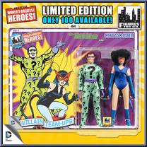 Riddler / Catwoman from World's Greatest - DC Limited Edition Multi-Packs manufactured by Figures Toy Company [Front]