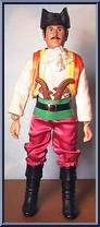 Jean Lafiette from World's Greatest - Super Pirates manufactured by Mego [Loose]