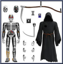 Robot Reaper from Worst - Ultimates manufactured by Super7 [Loose]