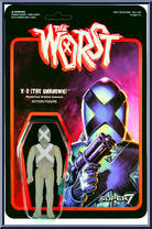 X-2 (The Unknown) from Worst - Glow Patrol manufactured by Super7 [Front]