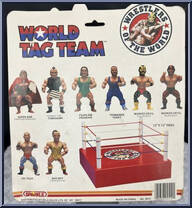 Masked Devil Yellow Boot & Masked Devil Black Boot from Wrestlers of the World - World Tag Team manufactured by Sparkle [Back]