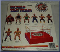 Super Sam & Bad Boy from Bag Dad from Wrestlers of the World - World Tag Team manufactured by Sparkle [Back]