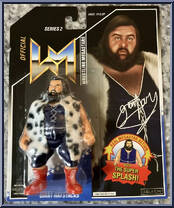 Giant Haystacks from Wrestling Megastars - Series 2 manufactured by Chella Toys [Front]