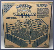 Superstar Wrestling Ring from Wrestling - Rings manufactured by Toymax [Back]