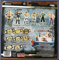 John Cena / Chris Jericho from WWE Adrenaline - Series 16 manufactured by Jakks Pacific [Back]