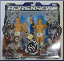 Rob Conway / Sylvain Grenier from WWE Adrenaline - Series 13 manufactured by Jakks Pacific [Front]