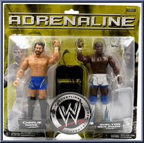 Charlie Haas / Shelton Benjamin from WWE Adrenaline - Series 25 manufactured by Jakks Pacific [Front]