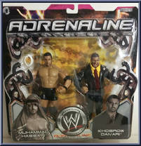 Muhammed Hassan / Khosrow Daivari from WWE Adrenaline - Series 14 manufactured by Jakks Pacific [Front]
