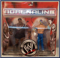 Mark Henry / Rey Mysterio from WWE Adrenaline - Series 19 manufactured by Jakks Pacific [Front]