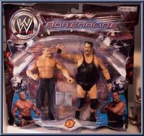 Brock Lesnar / Big Show from WWE Adrenaline - Series  1 manufactured by Jakks Pacific [Front]