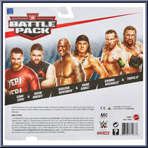 Chad Gable / Shelton Benjamin from WWE Battle Packs - Series 58 manufactured by Mattel [Back]