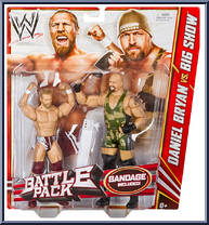 Daniel Bryan vs. Big Show from WWE Battle Packs - Series 19 manufactured by Mattel [Front]