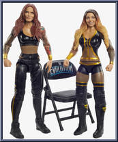 Lita / Trish Stratus from WWE Battle Packs - Series 64 manufactured by Mattel [Loose]