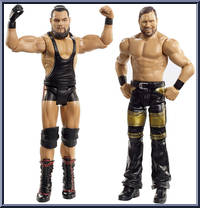Miztourage from WWE Battle Packs - Series 56 manufactured by Mattel [Loose]