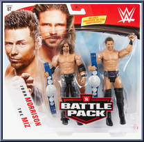 John Morrison / Miz from WWE Battle Packs - Series 67 manufactured by Mattel [Front]
