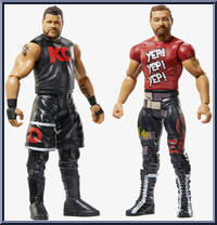 Kevin Owens / Sami Zayn from WWE Battle Packs - Series 58 manufactured by Mattel [Loose]