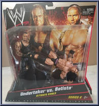 Undertaker vs. Batista (Ultimate Rivals) from WWE Battle Packs - Series  6 manufactured by Mattel [Front]