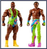 Xavier Woods / Big E from WWE Battle Packs - Series 51 manufactured by Mattel [Loose]