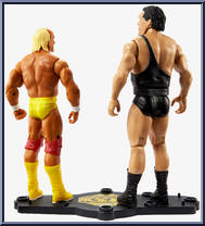 Andre the Giant vs Hulk Hogan from WWE Championship Showdown - Series 10 manufactured by Mattel [Loose]