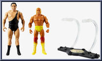Andre the Giant vs Hulk Hogan from WWE Championship Showdown - Series 10 manufactured by Mattel [Loose]