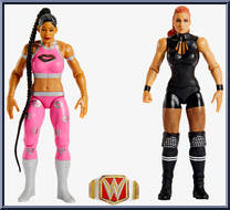 Becky Lynch / Bianca Belair from WWE Championship Showdown - Series 11 manufactured by Mattel [Loose]
