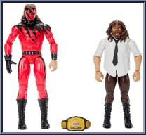 Kane & Mankind from WWE Championship Showdown - Series 18 manufactured by Mattel [Loose]