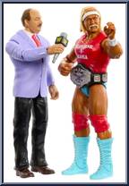 Mean Gene Okerlund & Hulk Hogan from WWE Championship Showdown - Series 19 manufactured by Mattel [Loose]