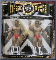 Tony Atlas / Rocky Johnson from WWE Classic Superstars - 2-Packs - Series 10 manufactured by Jakks Pacific [Front]