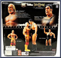 Hulk Hogan vs. Andre the Giant (Argos & Big Lots) from WWE Classic Superstars - Exclusives manufactured by Jakks Pacific [Back]
