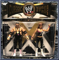 Jim "The Anvil" Neidhart / Natalya from WWE Classic Superstars - 2-Packs - Series 12 manufactured by Jakks Pacific [Front]