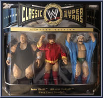 Iron Sheik / Nikolai Volkoff / King Kong Bundy from WWE Classic Superstars - 3-Packs manufactured by Jakks Pacific [Front]