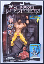 Chris Benoit from WWE Deluxe Aggression - Series  3 manufactured by Jakks Pacific [Front]