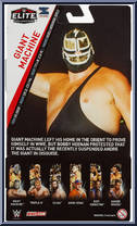 Andre the Giant from WWE Elite Collection - Series  60 manufactured by Mattel [Back]