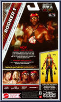 Booker T (Chase) from WWE Elite Collection - Monday Night War - Series 3 manufactured by Mattel [Back]